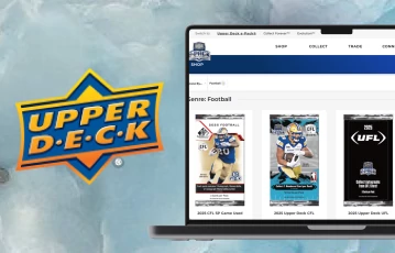 Upper Deck- a Laptop