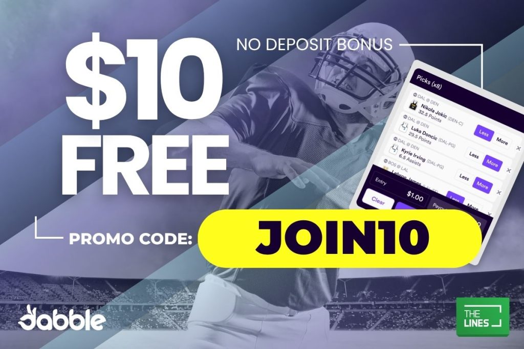 Dabble NFL Promo code