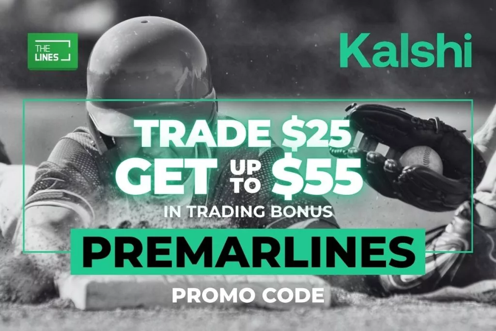 Kalshi MLB Promo Code PREMARLINES - Get $55