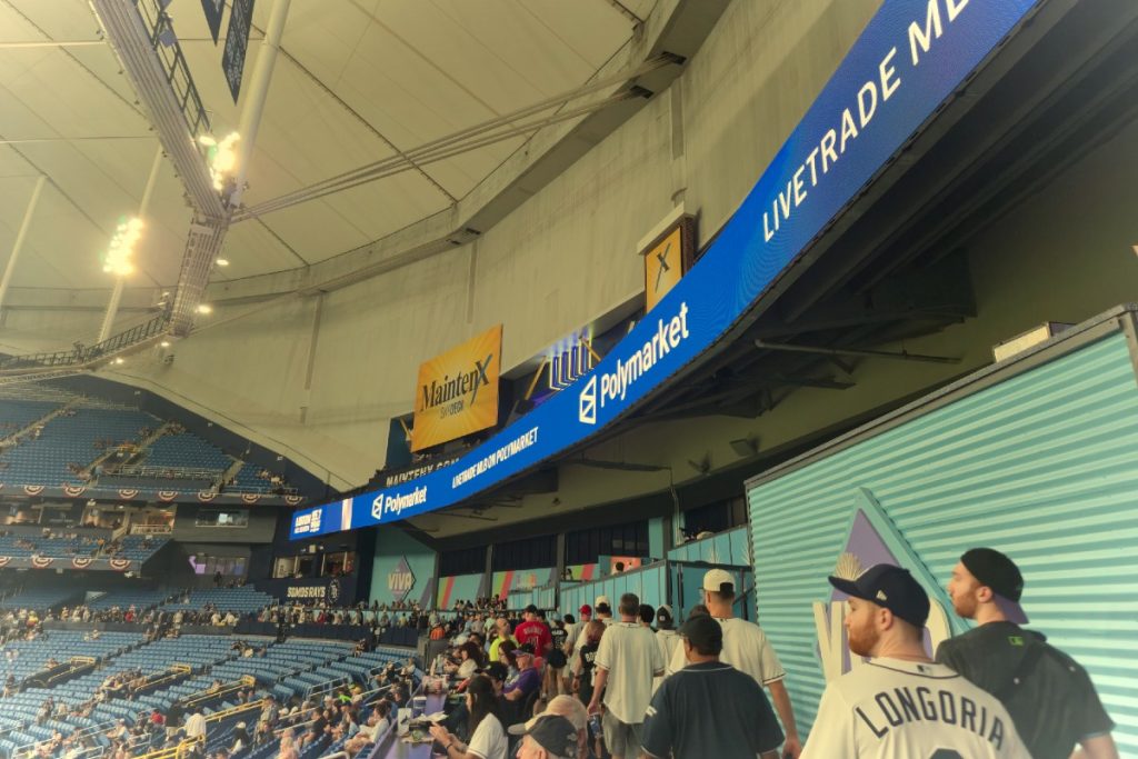 Tropicana Field baseball