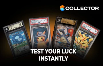 Graded Pokémon cards displayed by Collector Crypt