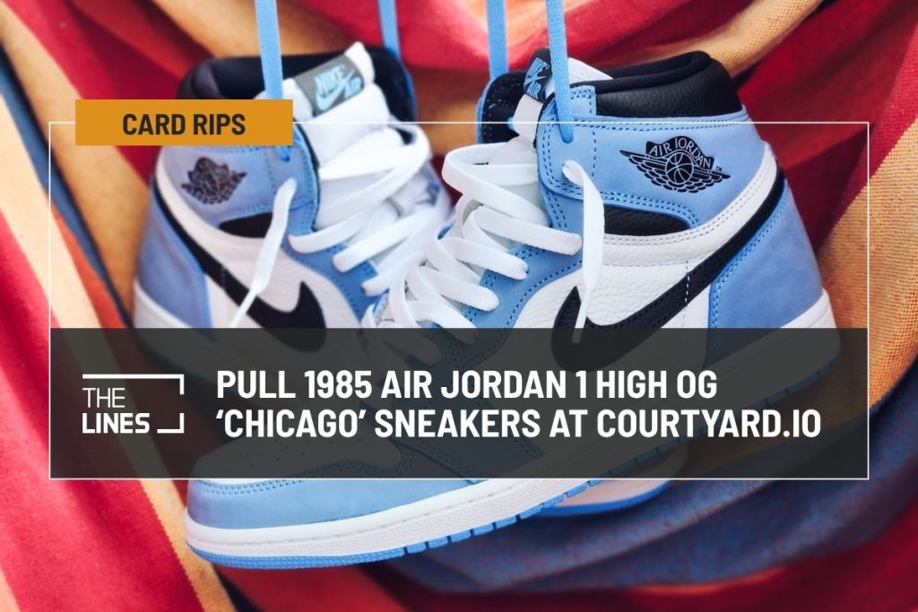 Courtyard.io Celebrates NBA Opening Week: Rip $30K 1985 Air Jordans