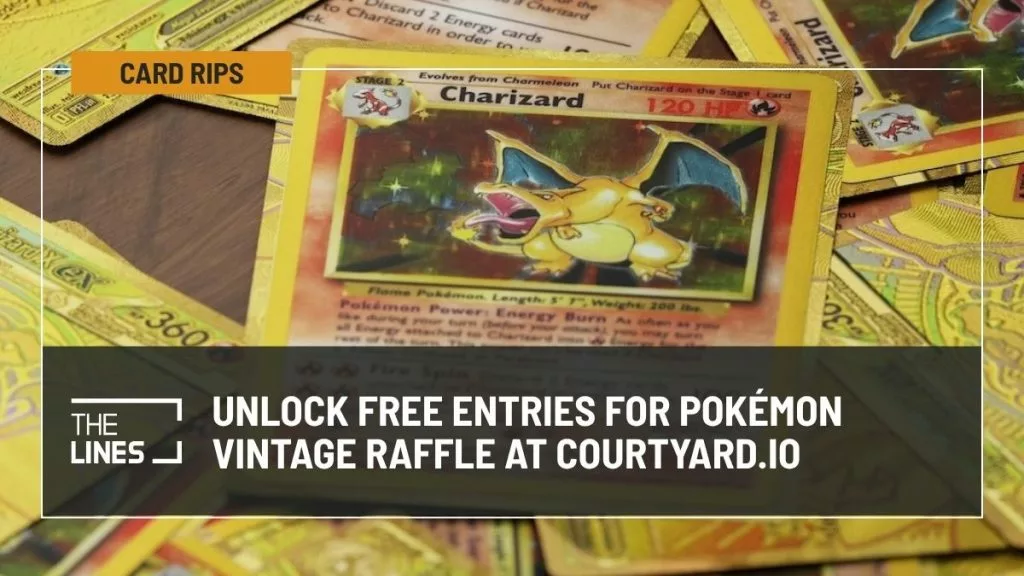 Join the free Pokemon Vintage Raffle at Courtyard.io.