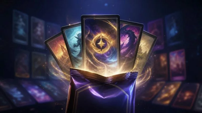 digital Lorcana trading cards packs