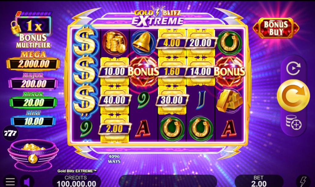 Gold Blitz Ultimate slot by Games Global - Games Global goes live in West Virginia