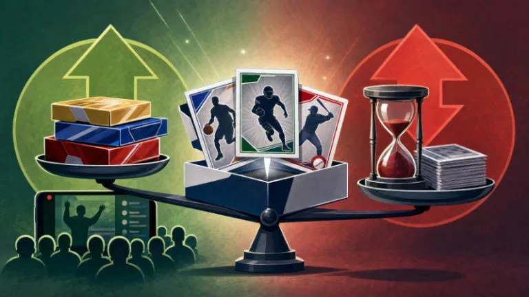 Guide to live sports card breaks: Pros and cons of breaking sports cards live