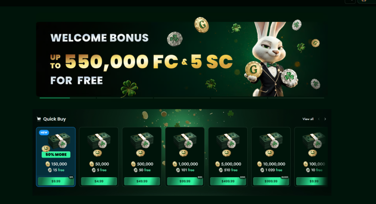 Lucky Bunny Casino Pros and Cons Homepage