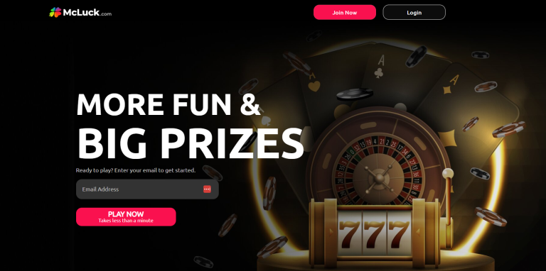 McLuck Casino Pros and Cons Homepage