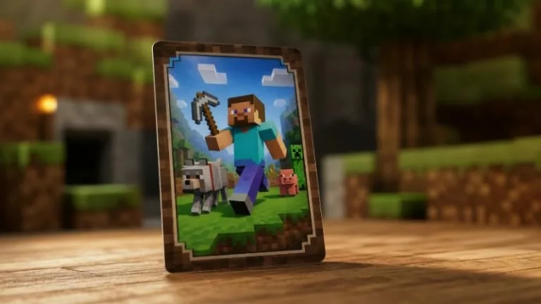Minecraft trading Card