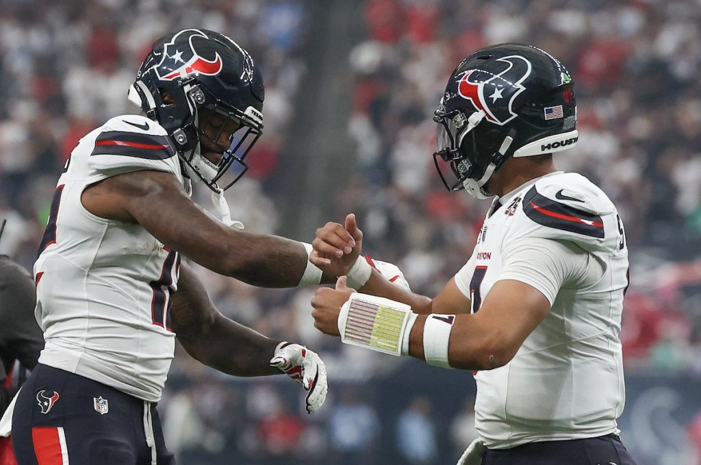 C.J. Stroud and the Houston Texans are featured in our NFL survivor pool picks for Week 5.