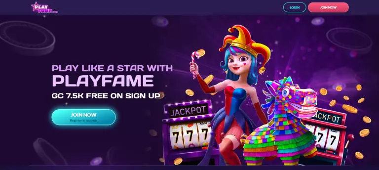 PlayFame Pros and Cons Homepage