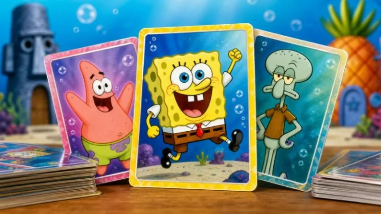 SpongeBob trading cards