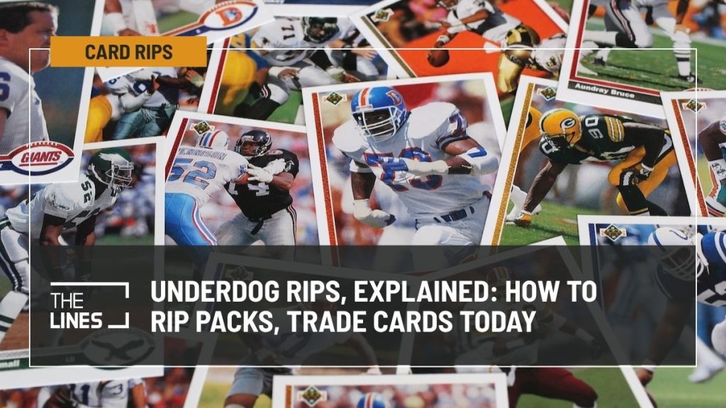 Underdog Rips, explained. Learn how to buy cards, rip packs, and trade pulls.