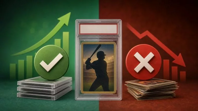 upsides and downsides of grading your cards