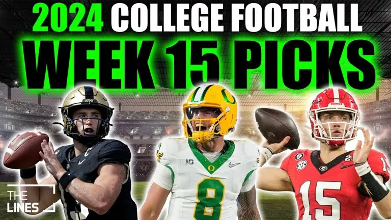 Video: College Football Week 15 Picks and Predictions | Conference Championship CFB Picks Today