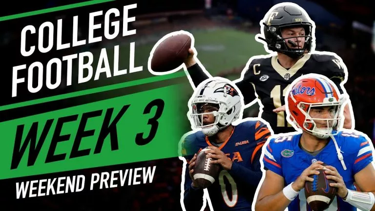 Video: College Football Week 3 Picks and Predictions | CFB 2023 | Week 3 Free Picks