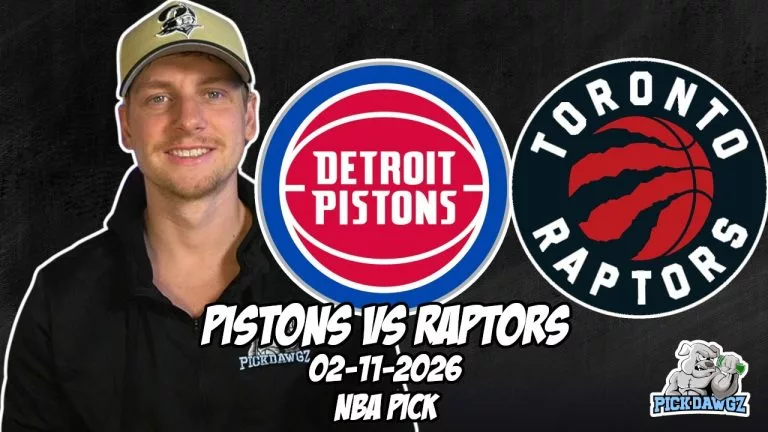 Video: Detroit Pistons vs Toronto Raptors 2/11/26 NBA Free Picks & Prediction | NBA Betting Tips