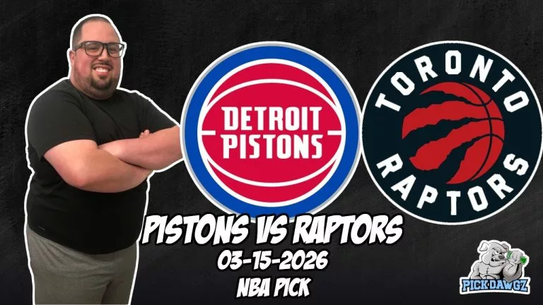 Video: Detroit Pistons vs Toronto Raptors 3/15/26 NBA Free Picks & Prediction | NBA Betting Tips