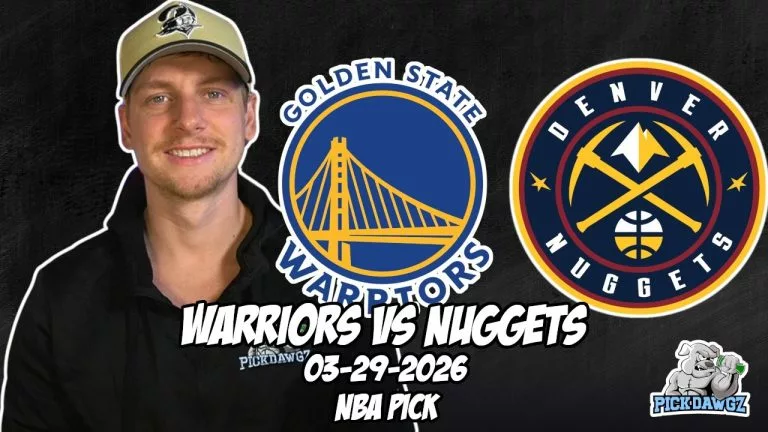 Video: Golden State Warriors vs Denver Nuggets 3/29/26 NBA Free Picks & Prediction | NBA Betting Tips