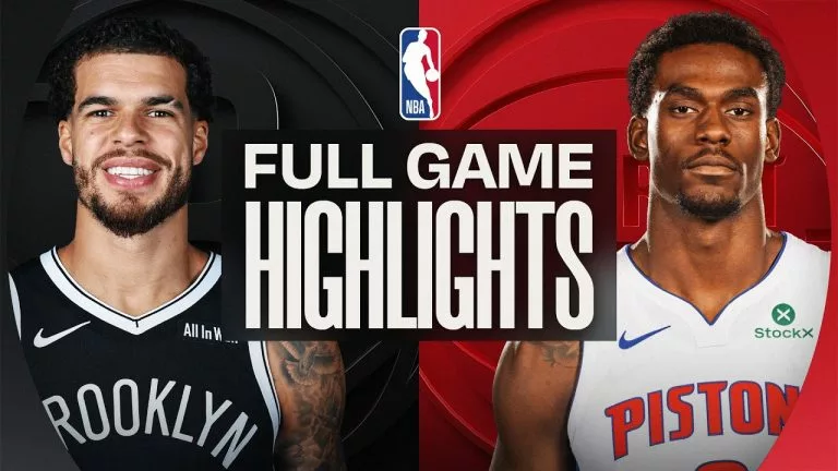Video: NETS at PISTONS | FULL GAME HIGHLIGHTS | March 7, 2026