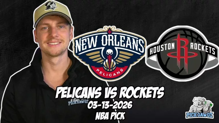 Video: New Orleans Pelicans vs Houston Rockets 3/13/26 NBA Free Picks & Prediction | NBA Betting Tips