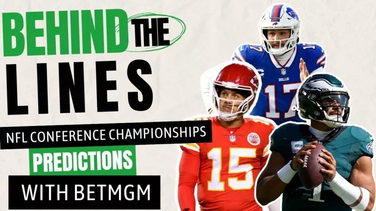 Video: NFL Early Conference Championship Opening Odds | Behind the Lines with BetMGM | SNF Lines