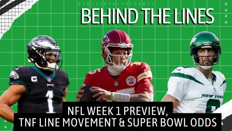 Video: NFL Early Week 1 Opening Odds | Behind the Lines with BetMGM | TNF Lines