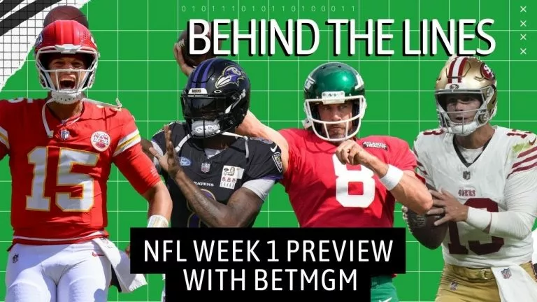 Video: NFL Early Week 1 Opening Odds | Behind the Lines with BetMGM | TNF Lines
