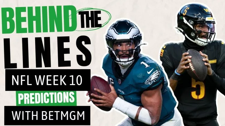 Video: NFL Early Week 10 Opening Odds | Behind the Lines with BetMGM | TNF Lines