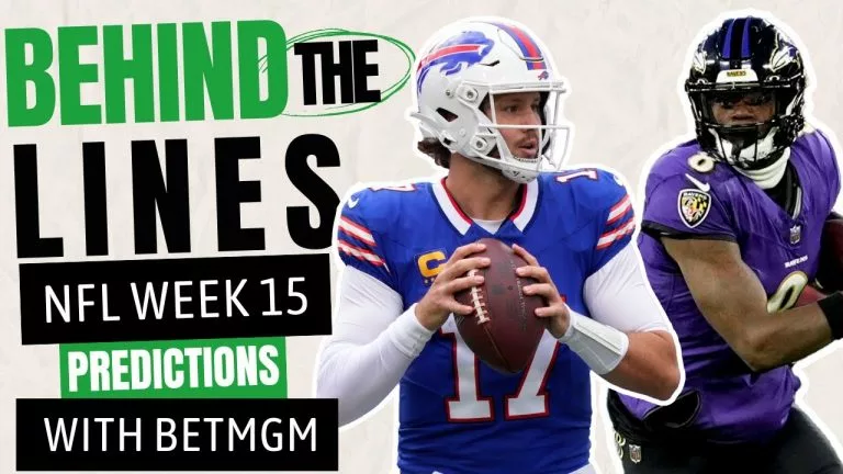 Video: NFL Early Week 15 Opening Odds | Behind the Lines with BetMGM | TNF Lines