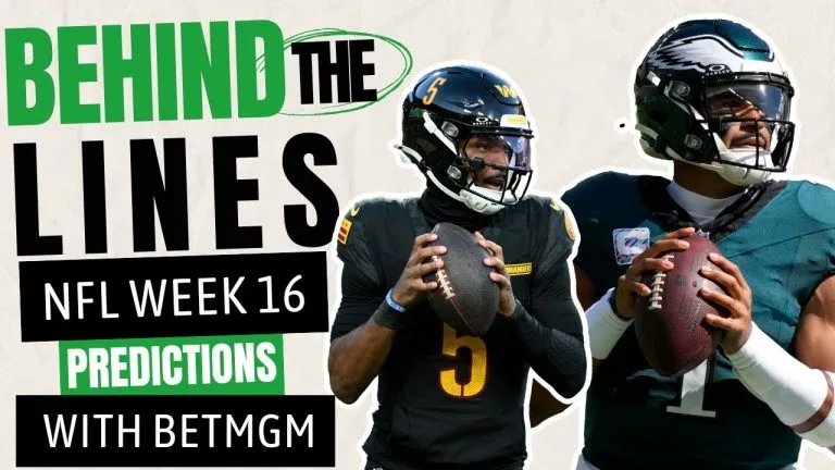 Video: NFL Early Week 16 Opening Odds | Behind the Lines with BetMGM | TNF Lines