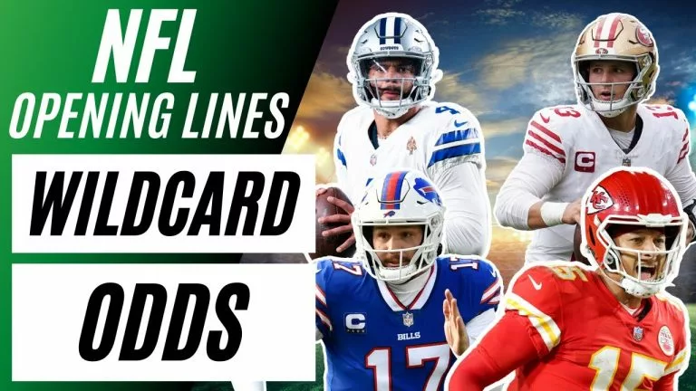 Video: NFL OPENING LINES REPORT | NFL Wildcard Weekend Odds | Point Spreads, Moneylines, Betting Totals