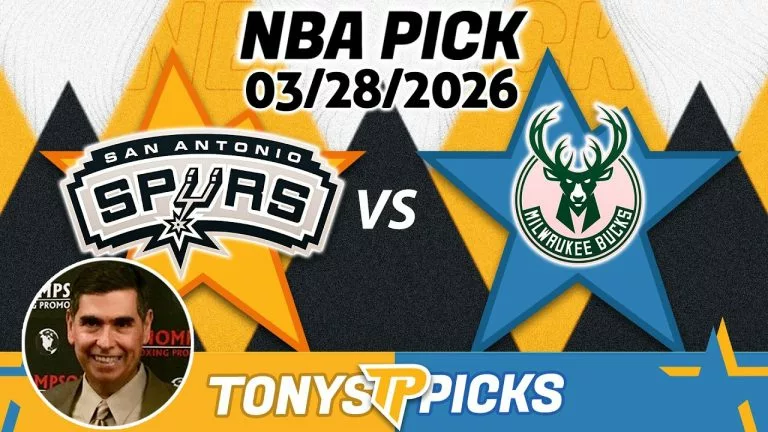 Video: San Antonio Spurs vs Milwaukee Bucks Pick 3/28/26 NBA Pick Prediction
